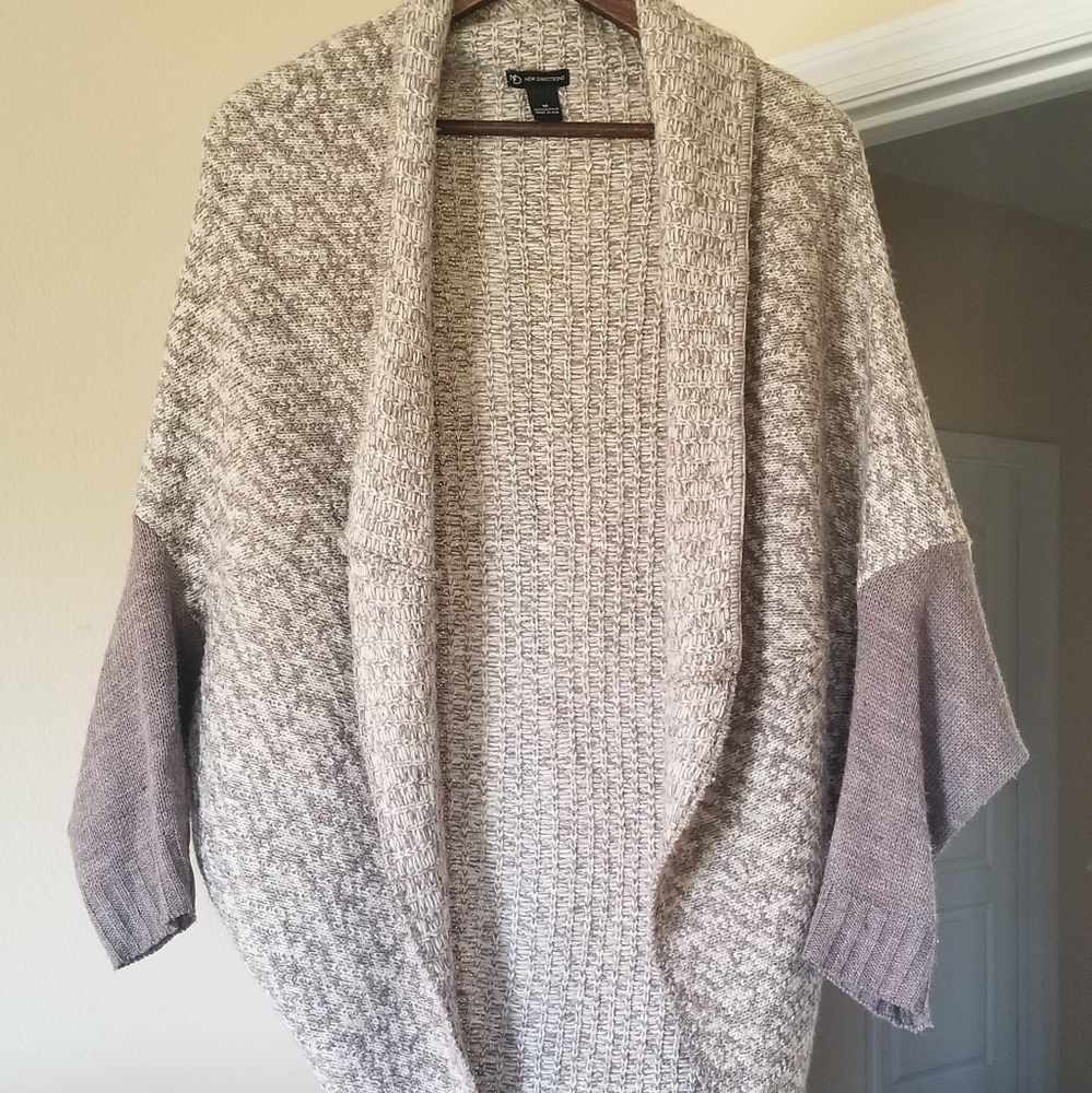 Batwinged Sleeve Sweater